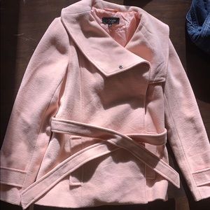 Women’s small pink pea coat